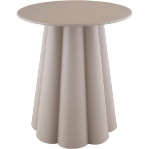 Bijzettafel Easdale Ø43 Offwhite 