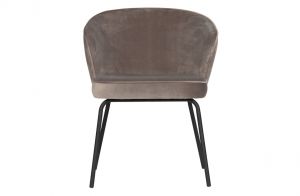 800172-K Admit eetkamerstoel fluweel khaki 77x60x59