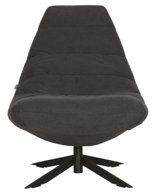ML749834 Loungechair Blaze stonewashed cotton charcoal