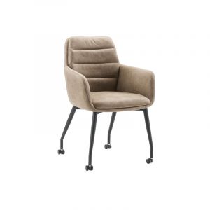 INHOUSE Armstoel Charda Taupe