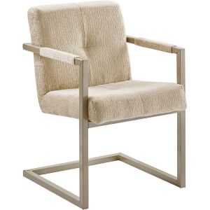 INHOUSE Armstoel Contiro Vierkant Desert