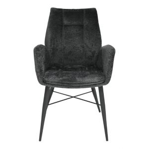 Armstoel Thomasi Antraciet