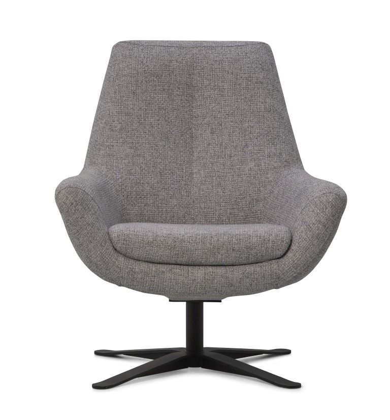 Montel Fauteuil Charles White Grey