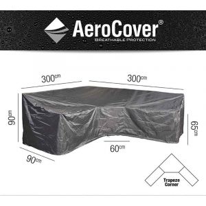 Aerocover Loungesethoes L/Trapeze 300x300x90x65/90