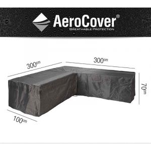Aerocover Loungesethoes hoek 300x300x100x70 cm