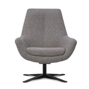 Montel Fauteuil Charles Low White Grey