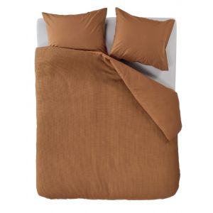 AHWM Dekbedovertrek Relax Brown 200x200/220