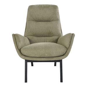 Fauteuil Moro 1204 stof bellaria moss green (cat.2) Frame: 001 black