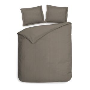 Heckett&Lane Dekbedovertrek Banda Taupe 200x200