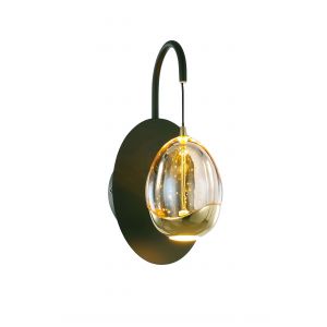 Highlight Wandlamp Golden Egg Zwart/Goud