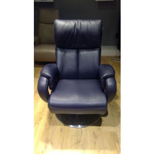 (Showroommodel) Relaxfauteuil Carmel Donkerblauw
