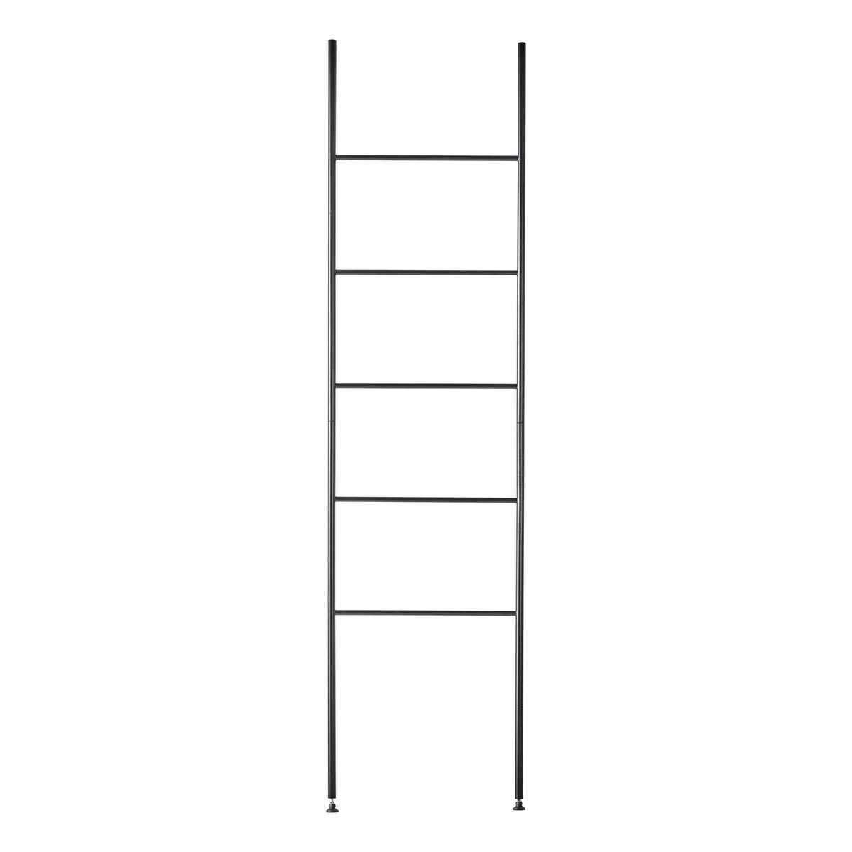 Handdoek Ladder Icon Zwart