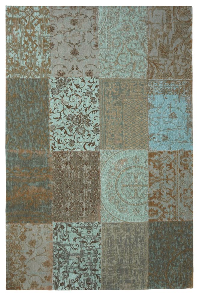 Karpet Vintage Multi sea blue