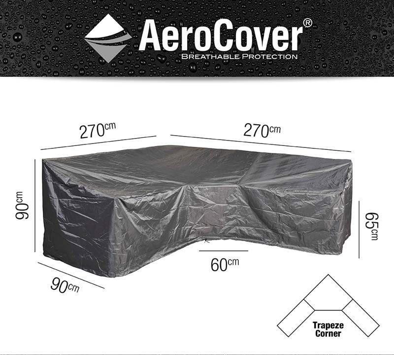 Aerocover Loungesethoes L/Trapeze 270x270x90x65/90