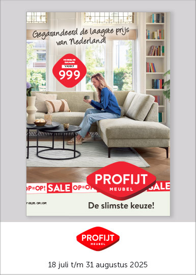 Folder | Profijt Meubel | Woonboulevard Poortvliet